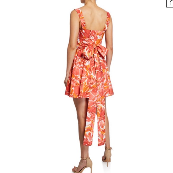 ALEXIS Floral-print Sweetheart Fit-&-flare Dress - Picture 2 of 4